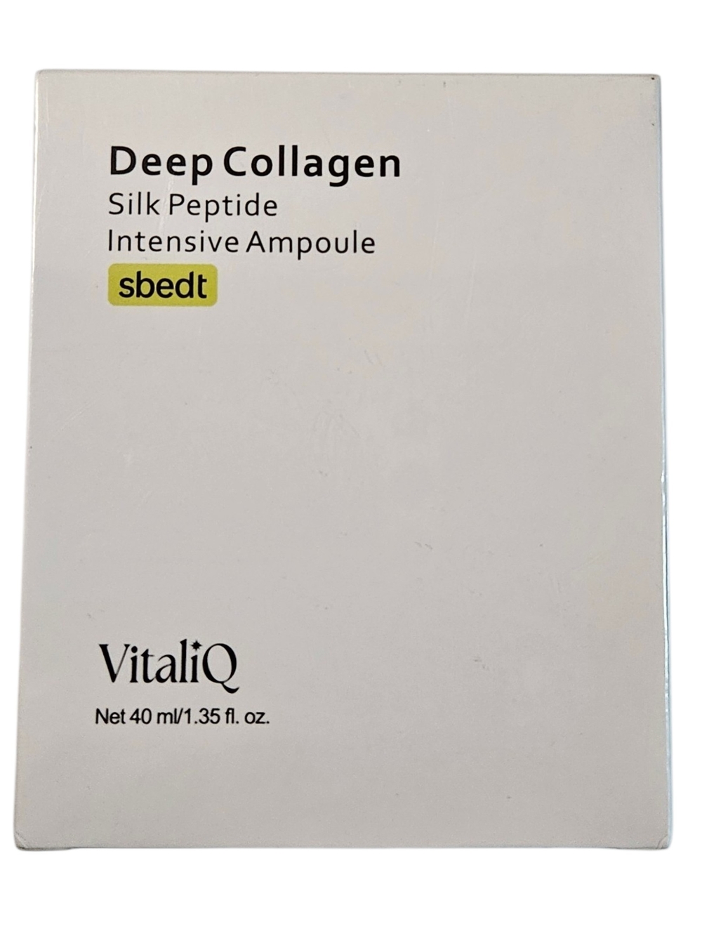 VitaliQ Deep Collagen Silk Peptide Intensive Ampoule 1.35 fl. oz. Korean Serum
